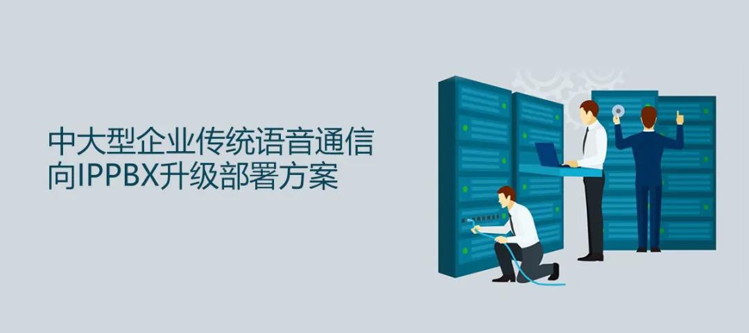 4008云顶集团中大型企业传统语音通信向IPPBX升级部署方案
