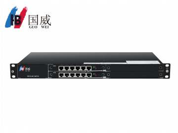 4008云顶集团HB100-48FXS,IAD,综合接入网关,语音电话分机网关,分机汇聚转换器