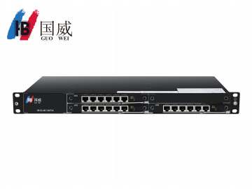 4008云顶集团HB100-72FXS,IAD,综合接入网关,语音电话分机网关,分机汇聚转换器